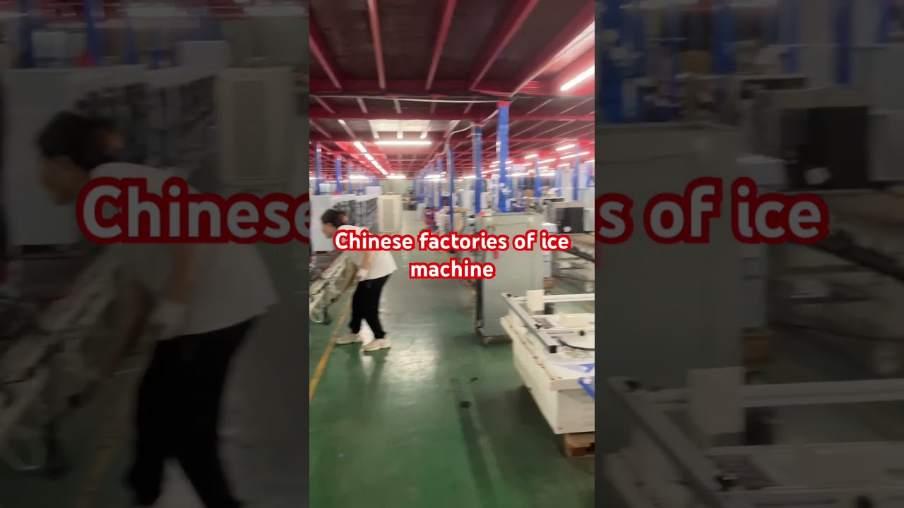 Ice machine with high quality spare parts