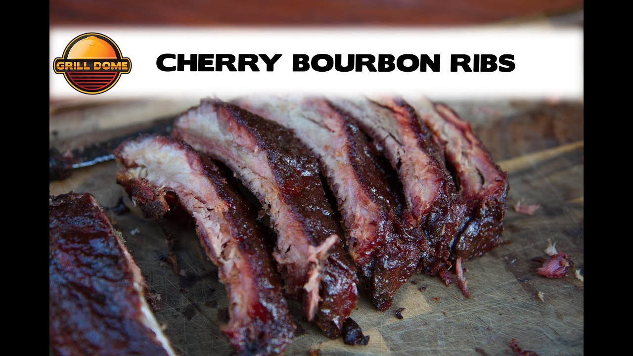 Grill Dome Kamados - Cherry Bourbon Baby Back Ribs