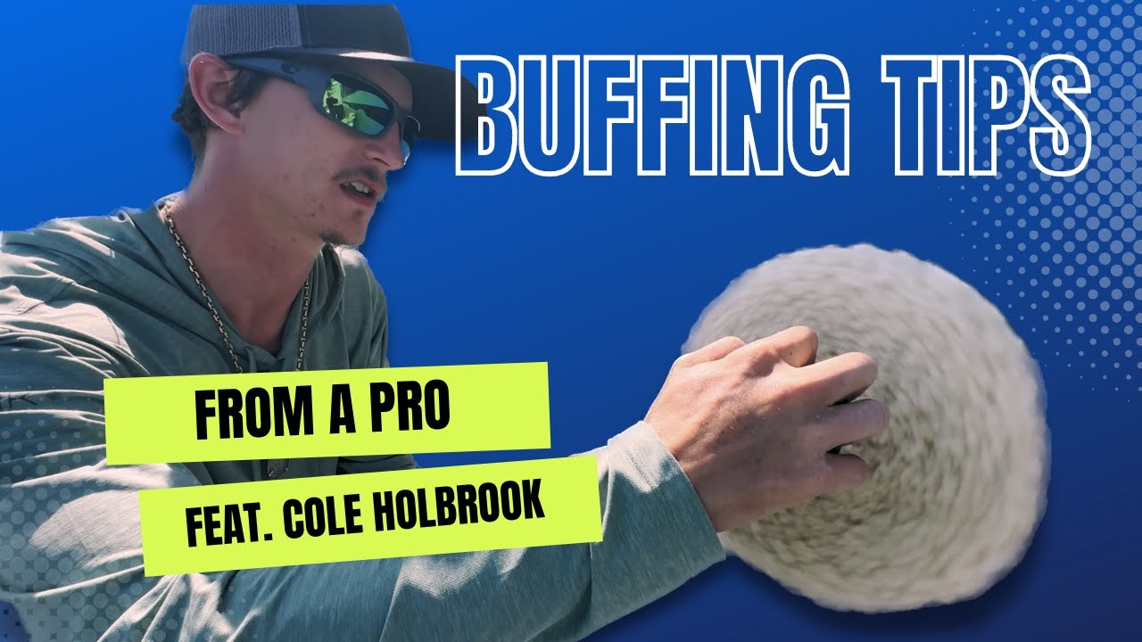Buff / Compound like a Pro. Featuring Professional Detailer Cole Holbrook. Boat Detailing