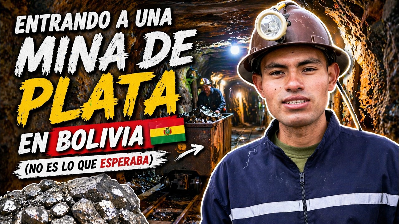 Entrando A UNA MINA DE PLATA  / POTOS&Iacute;, Bolivia. 🪙🇧🇴