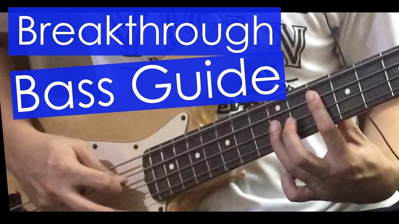 Breakthrough by Eddie James (Bass Lesson)
