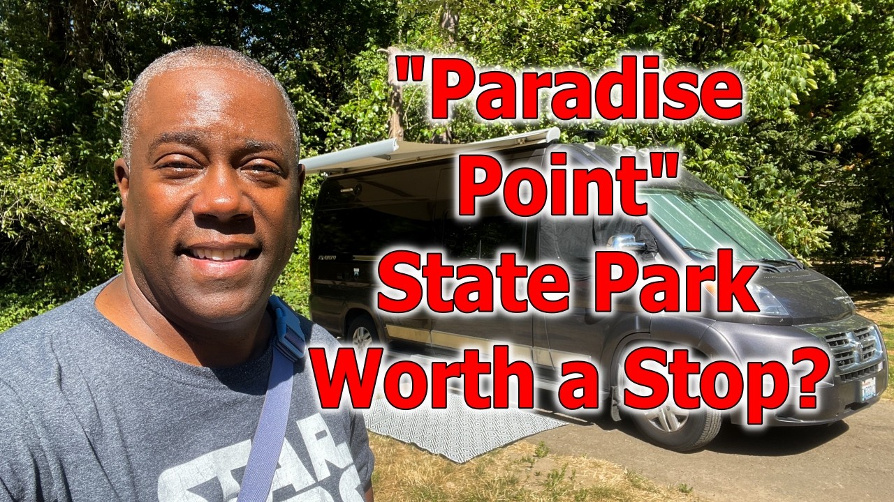 paradise point state park exploring in my 2018 winnebago travato