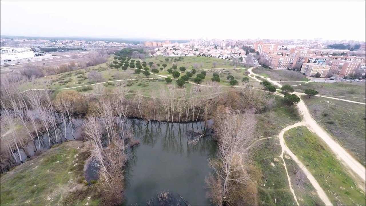 Imágenes aéreas del corredor ecológico del Suroeste de Madrid