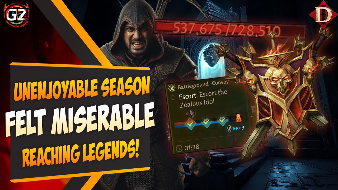 Самый неприятный сезон… Reaching Legends показался мне жалким | Diablo Immortal