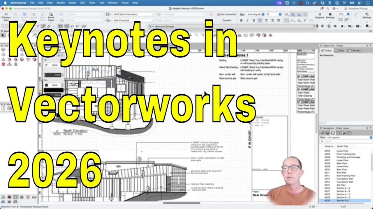 Основные доклады на Vectorworks 2026