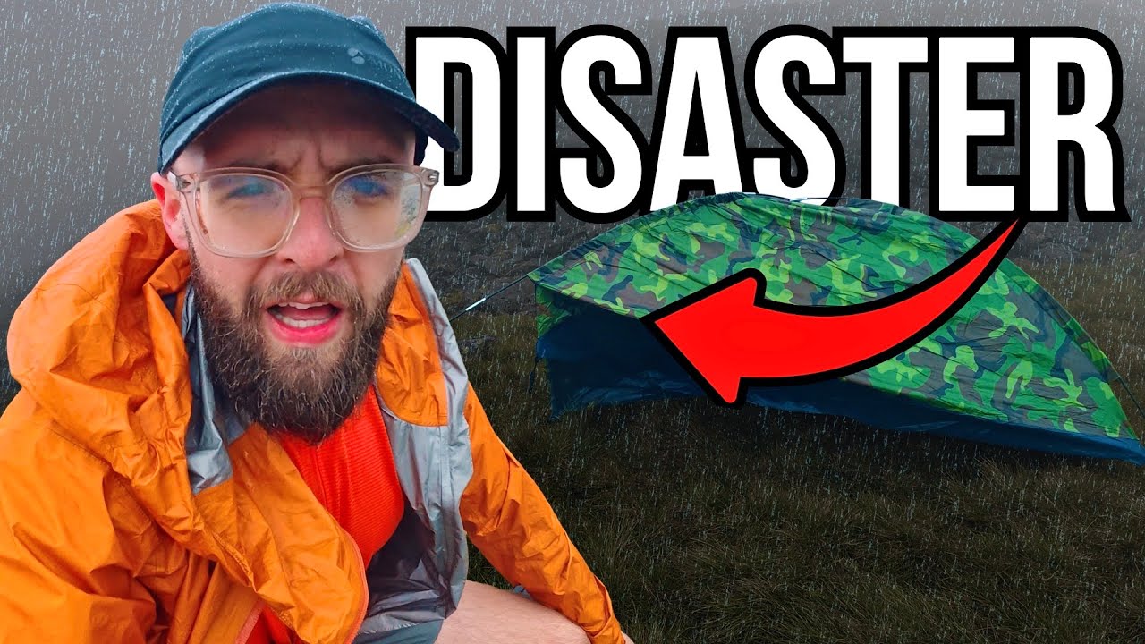 England’s CHEAPEST Tent On England’s HIGHEST Mountain ⚠️