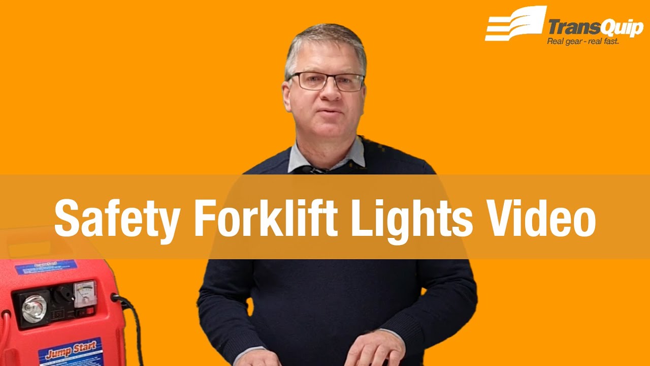 Safety Forklift Lights Video