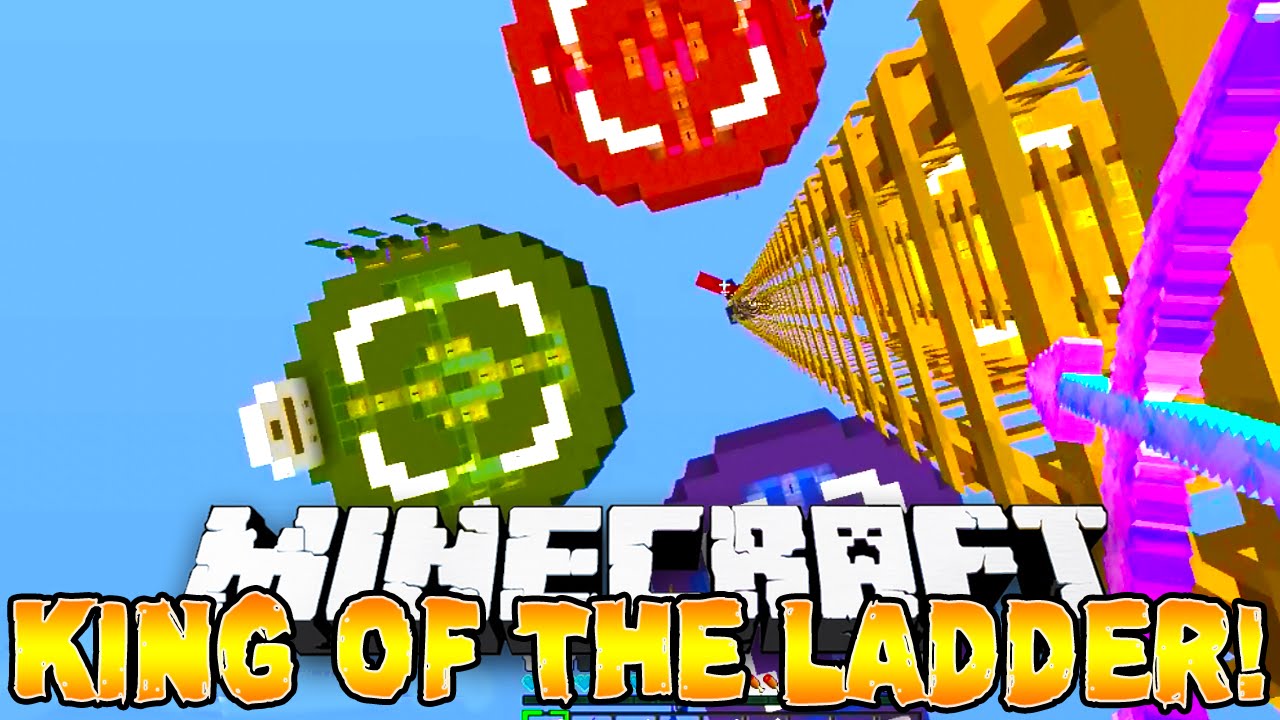 Minecraft - KING OF THE LADDER! 