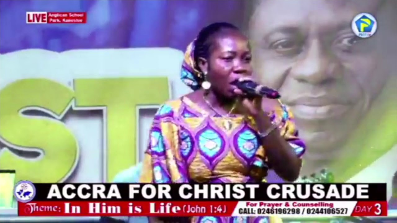 ALTER CALL MEDLEY LED BY MIN. GIDEON KWASI NTUMY @ ACCRA FOR CHRIST CRUSADE  [DAY 3]