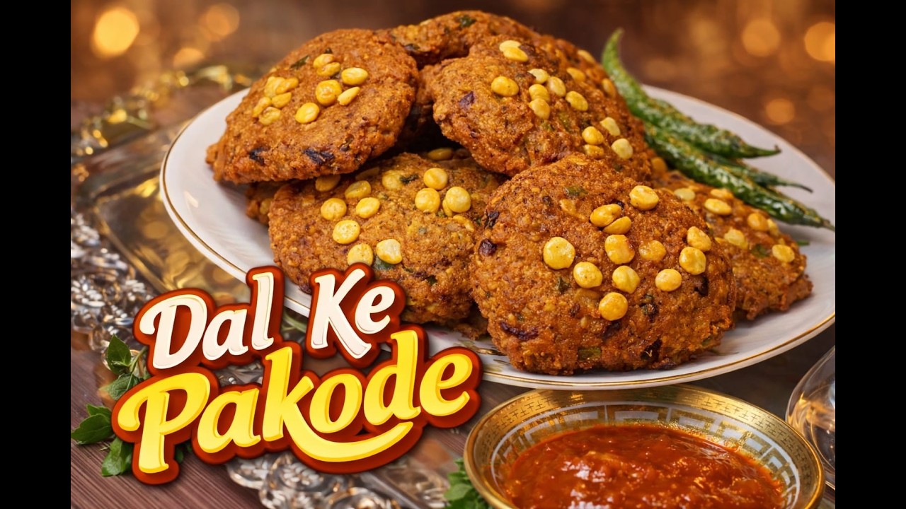 chana Dal pakode | crispy and tasty | iftar ki jaan chana dal pakode | With lazeez Pakwan 😉