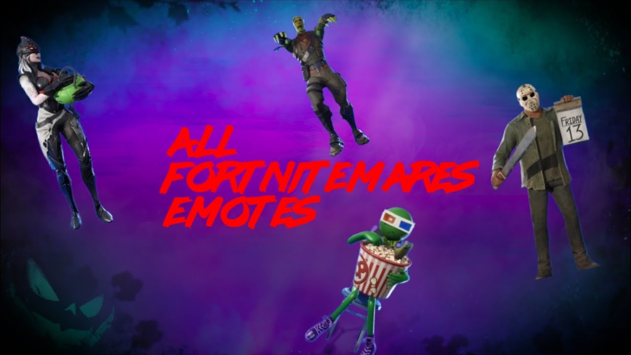 All fortnitemares emotes 