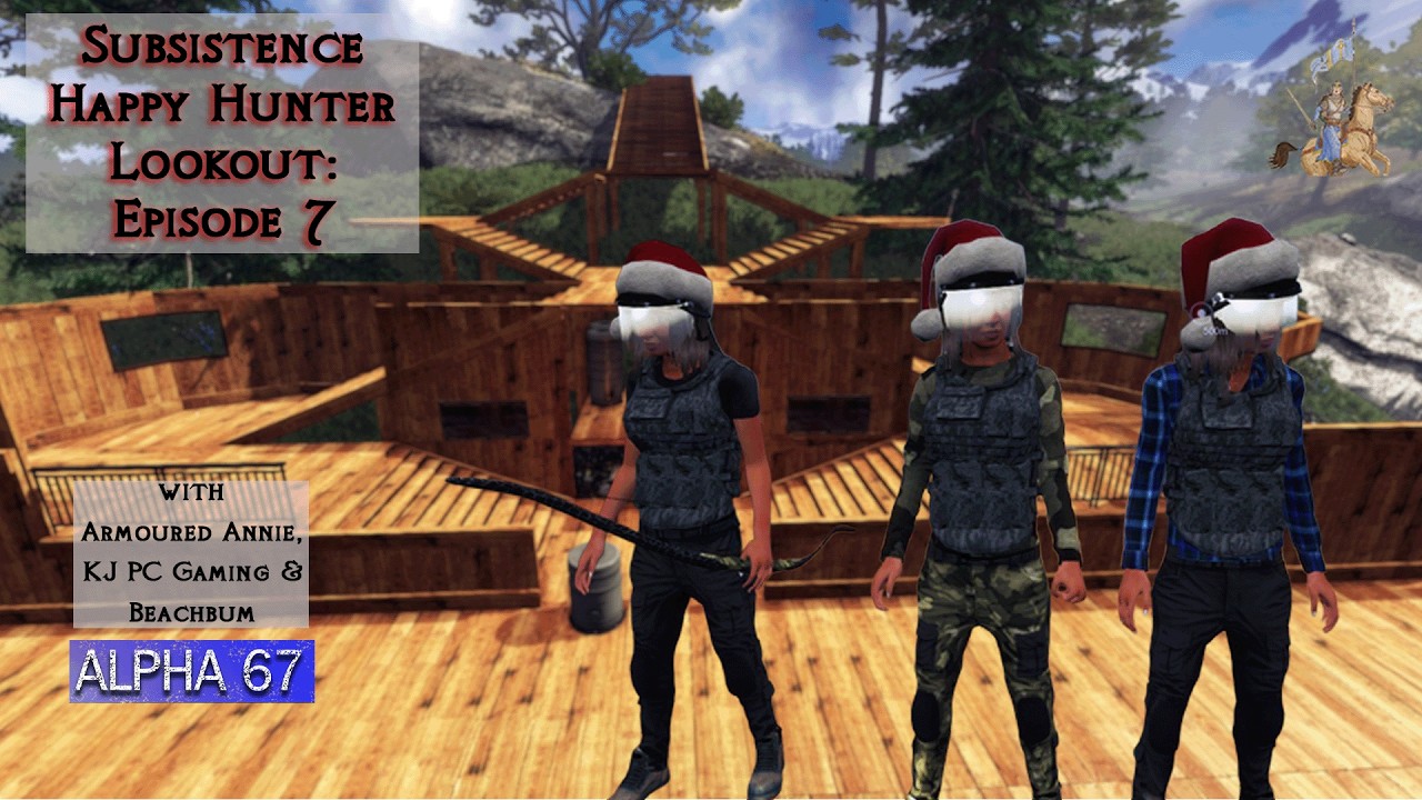 Starting The Kitchen & Raiding Delta | Happy Hunter Lookout Subsistence MP Ep 7 | Alpha 67