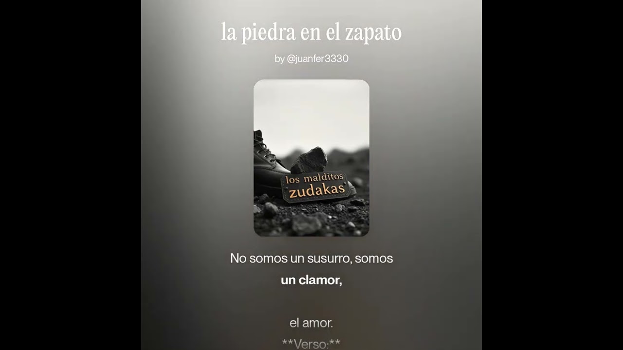 La piedra en el zapato, los malditos zudakas 