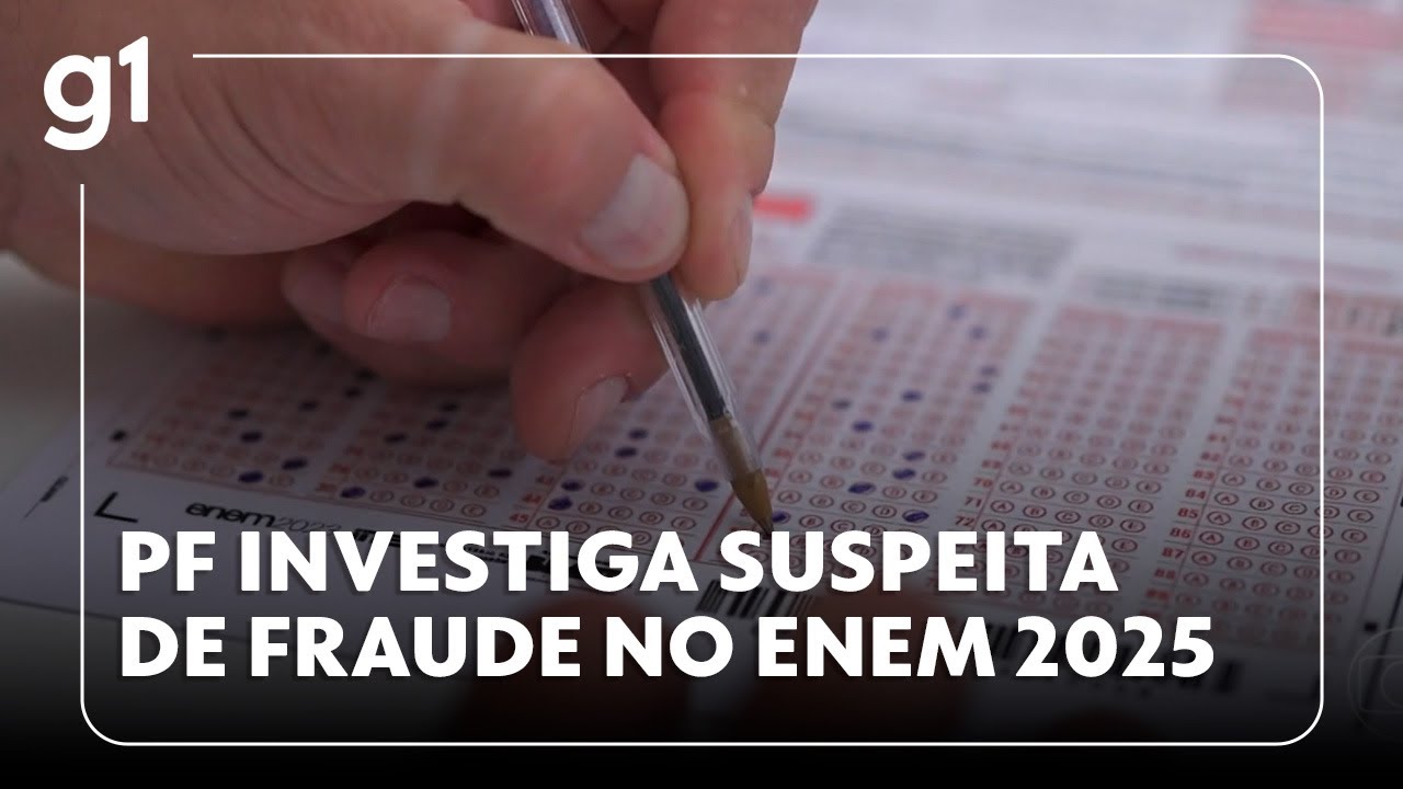PF investiga suspeita de fraude no Enem 2025 #g1