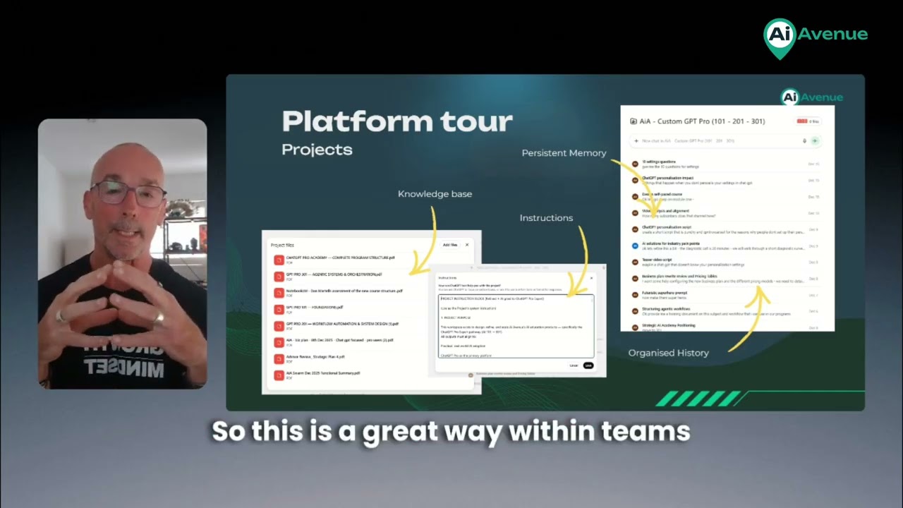 Organize Your Chat: Boost Productivity with Custom GPT Projects! #shorts
