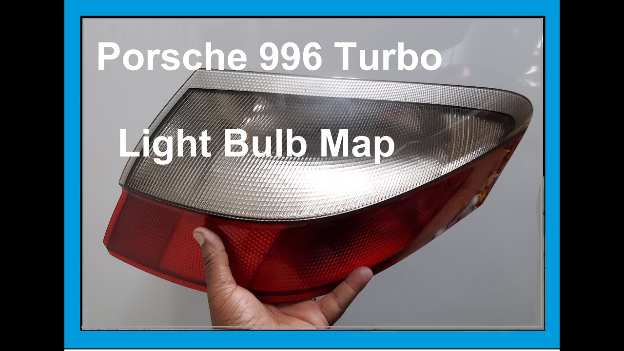 Porsche 996 Turbo Taillight Bulb Mapping and Part Numbers