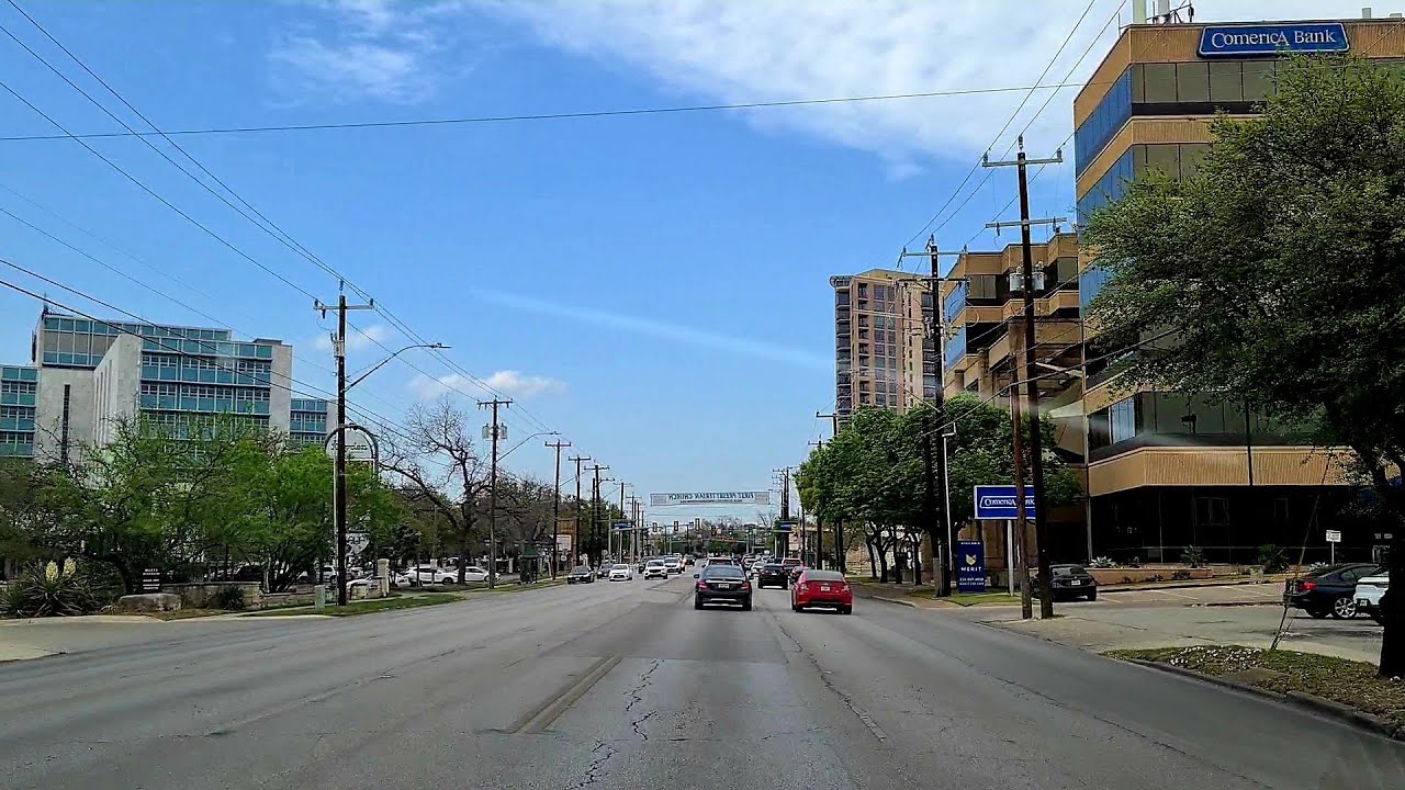 🇺🇸4K Driving Tour San Antonio, TX - Broadway | Austin HWY | 410 to NE
