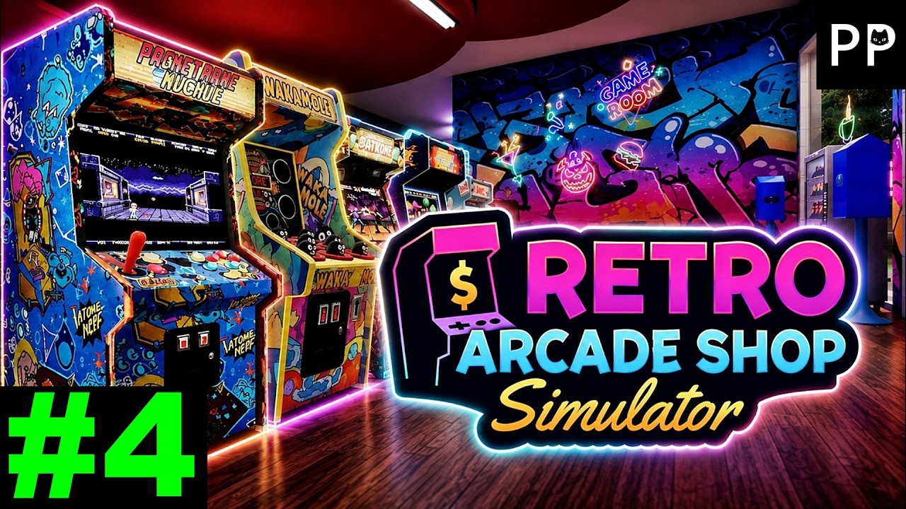 Retro Arcade Shop Simulator #4