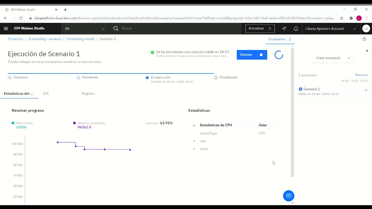 Tutorial 3 Decision Optimization en IBM Watson Studio | Ejecución de Modelos de Optimización