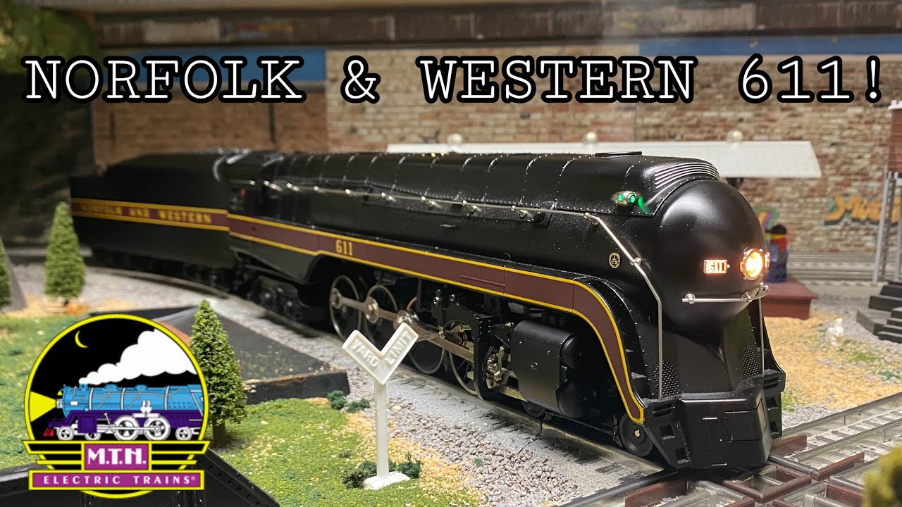 MTH Premier Norfolk & Western J #611 - Review