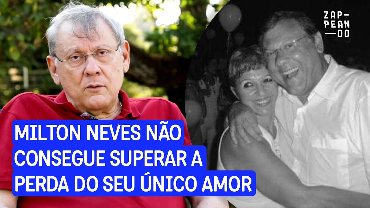 Milton Neves não consegue superar a morte de seu único amor
