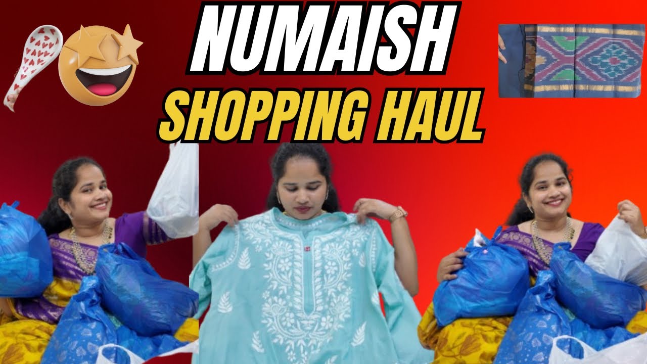 Numaish shopping haul❤️starts from 50RS Only🛒😍 నేను ఏమి కొన్ననో చూస్తారా🙈 numaish exhibition