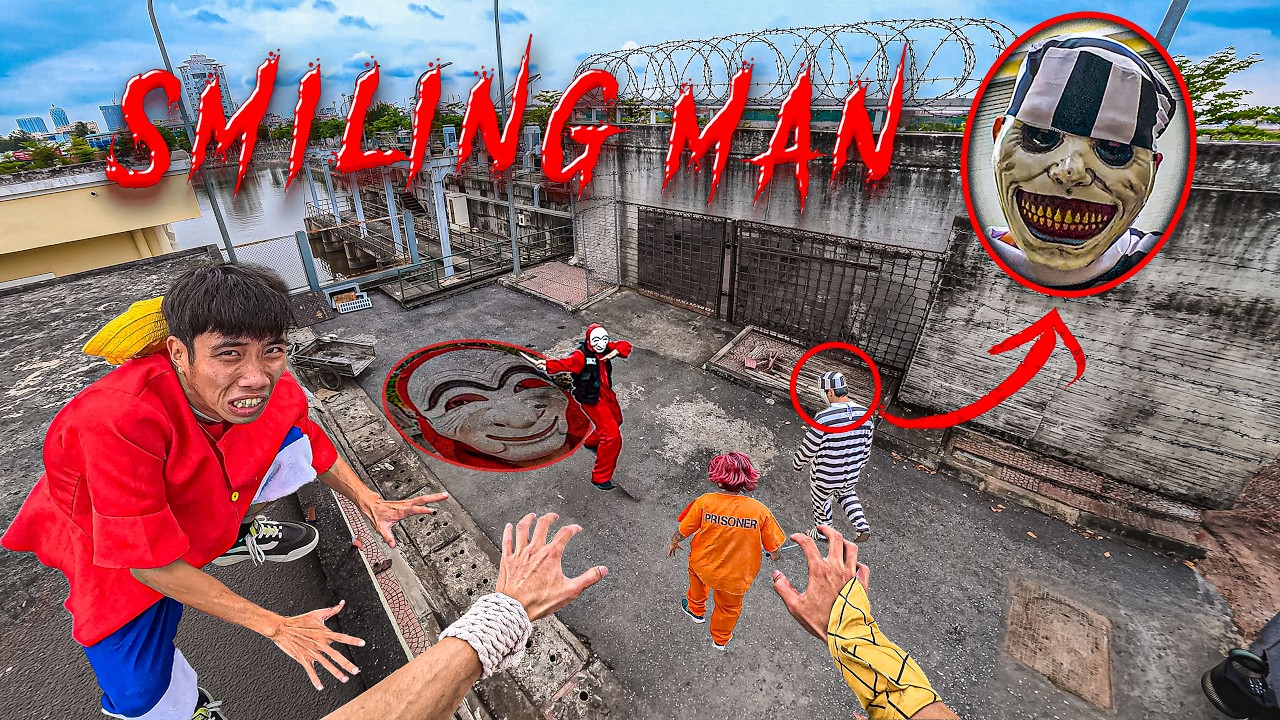 ONE PIECE VS SMILING MAN ESCAPE IN REAL LIFE HORROR | CHAP 11 | Bubbles Passion