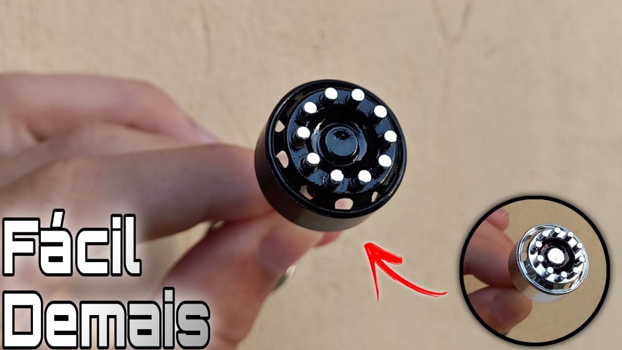 COMO PINTAR AS RODAS DA MEGA TOYS DE PRETO E DEIXAR AS CAPAS CROMADAS ✅ *Jeito + fácil