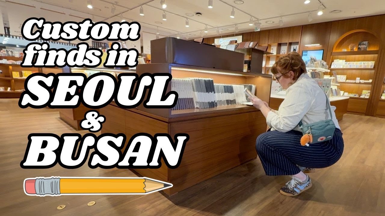 Stocking Up on Stationery in Korea