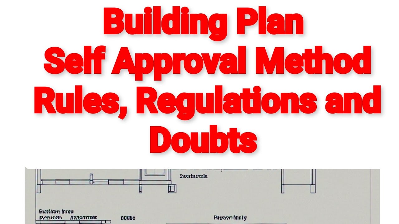 Building Plan Self Approval rules - Single Window #acibuilders #Sivakasi #Tamilnadu