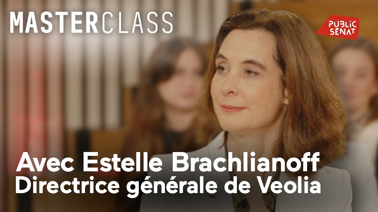 Masterclass avec Estelle Brachlianoff, Directrice générale de Veolia