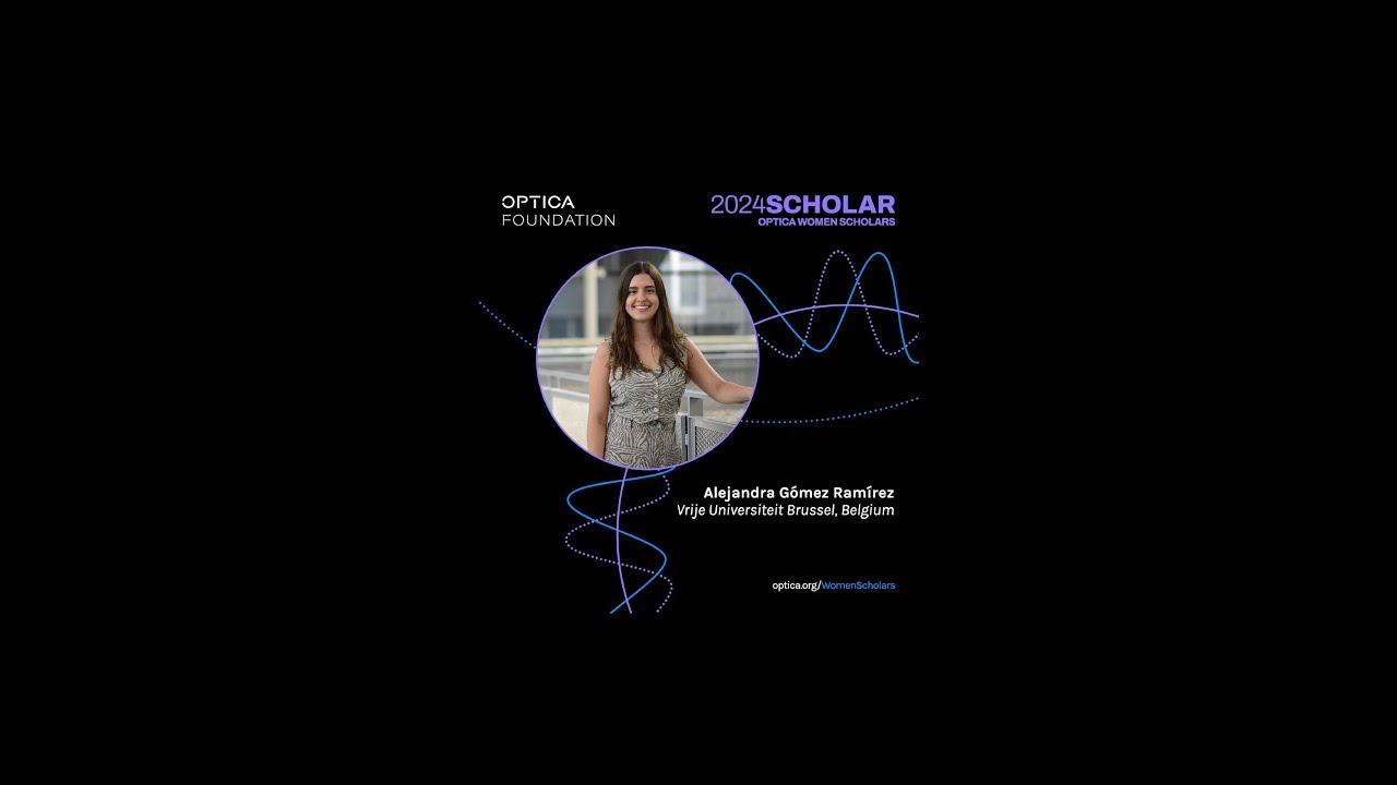 Optica Scholarship Alejandra 2024