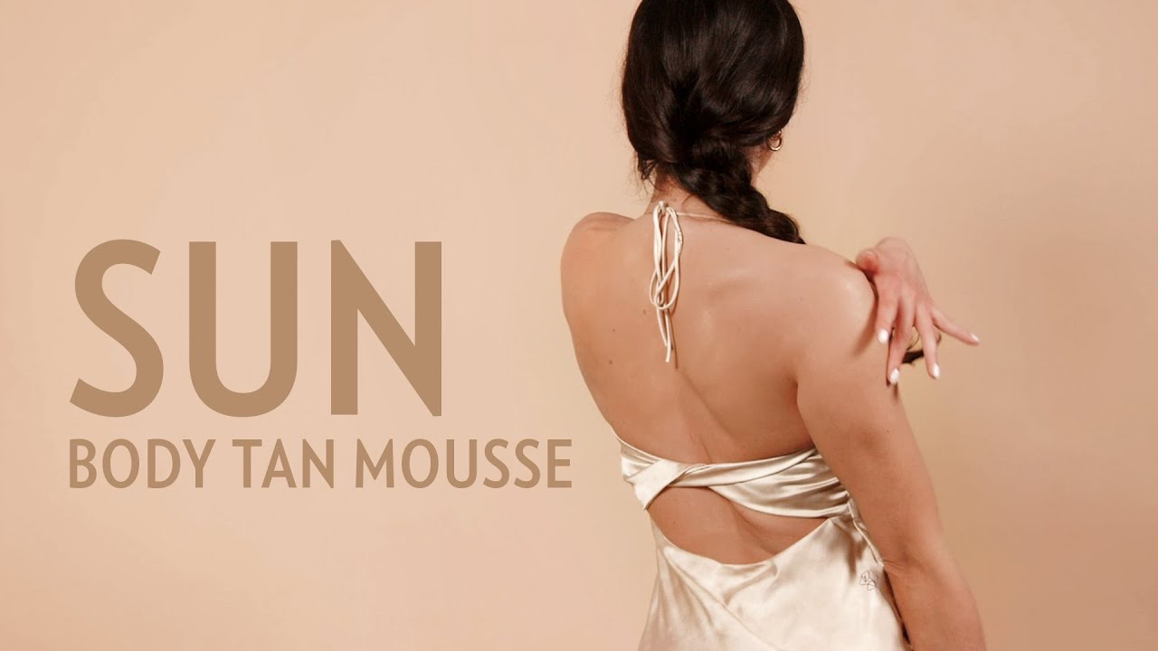 SELF-TAN MOUSSE für den perfekten Glow! GLYNT SUN Body Tan Mousse – Anwendung