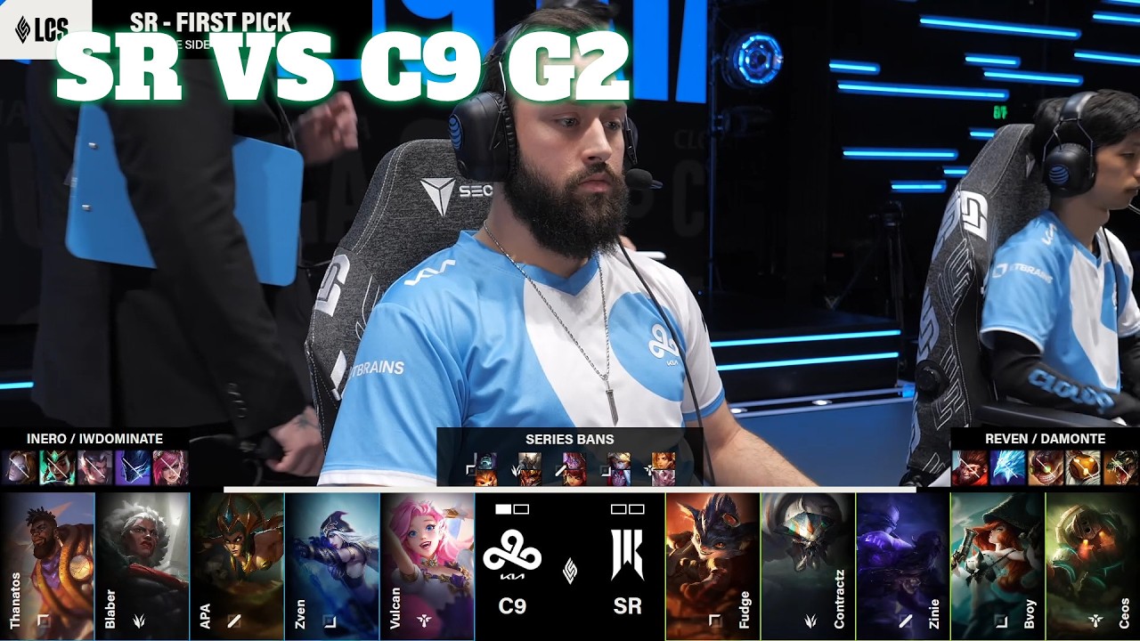SR vs C9 Game 2 | LCS 2026 Spring Split Week 4 Day 1 | Shopify Rebellion vs Cloud9 G2