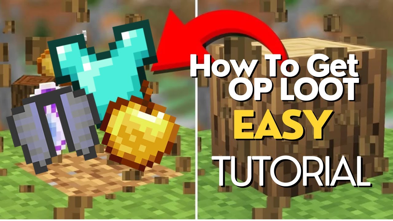 How To Get Random OP Loot Minecraft 1.21.4