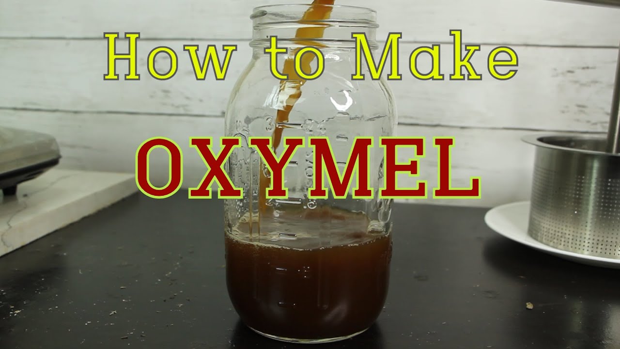 How to Make Oxymel? Make Lemon Balm Oxymel with Three Simple Ingredients. Oxymel Herb Extract Short