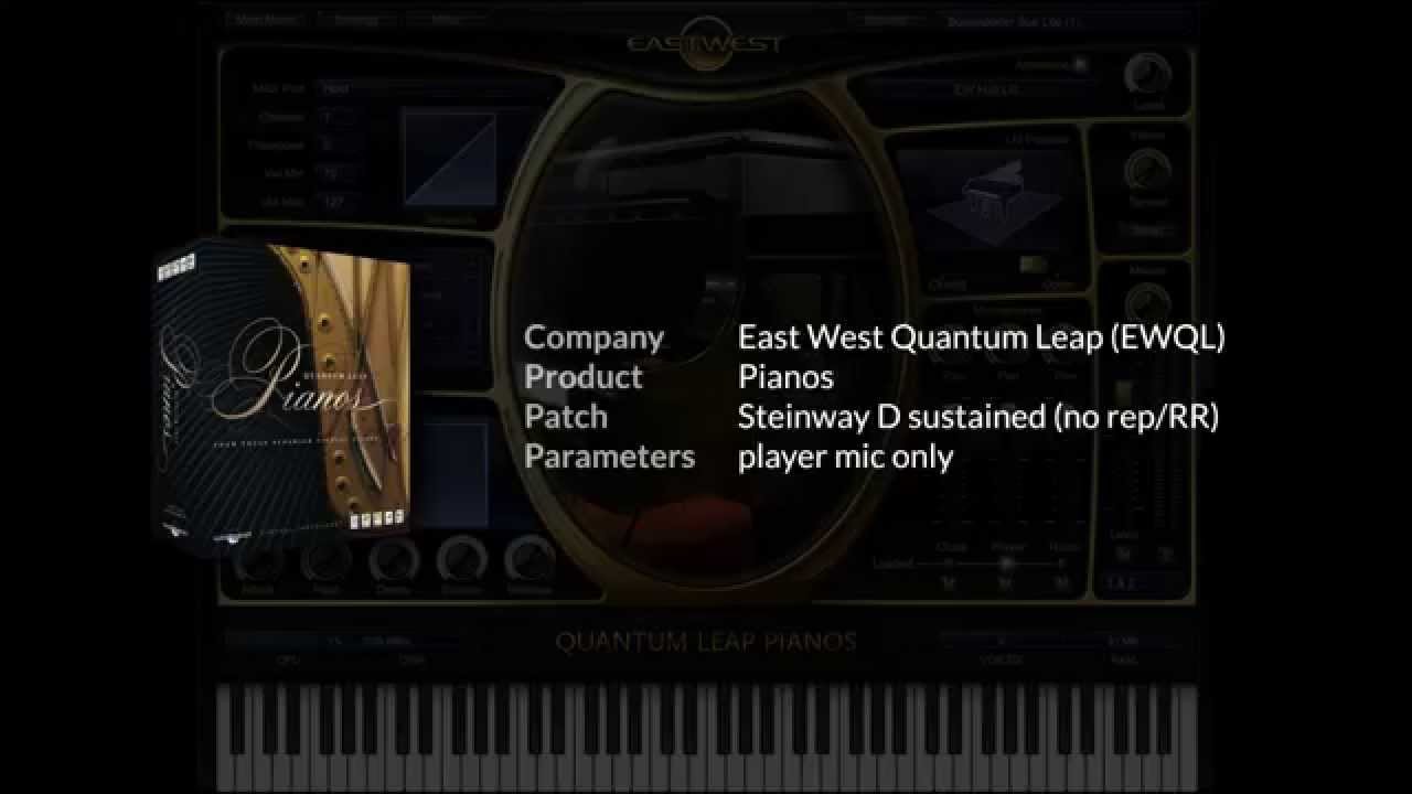 Piano Sample Libraries Comparison Demo (True Pianos, Native Instruments, Impact Soundworks, EWQL)