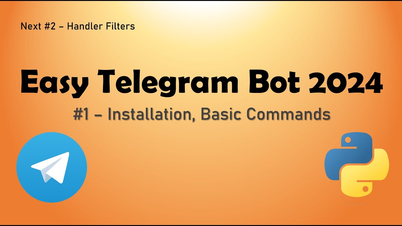 Create Telegram Bot 2024 Easy w/ Aiogram | #1 - Demonstration, Installation, Basic Command Handling