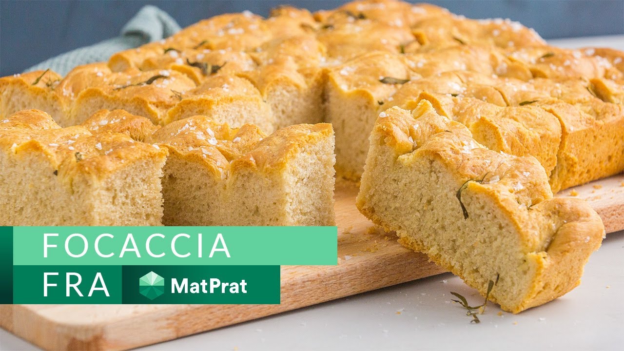Focaccia– med gode tips! | MatPrat