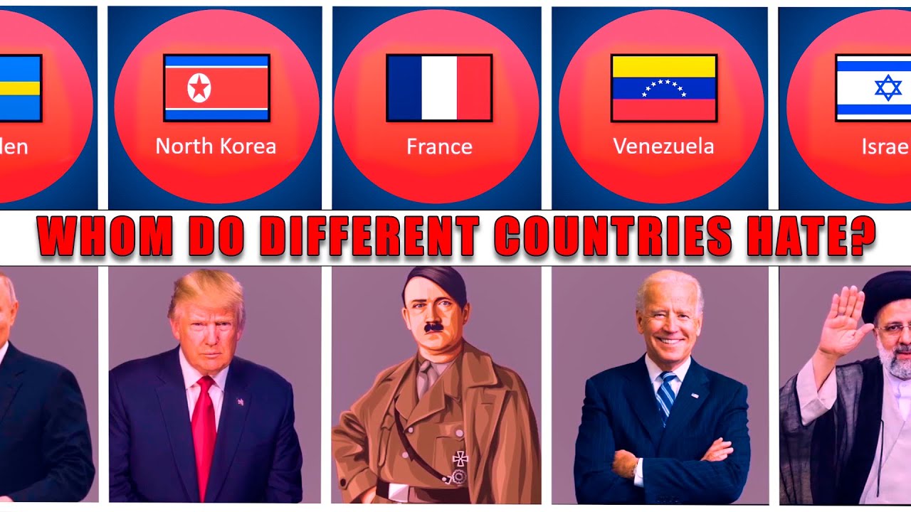 Countries That Hate Other Country Person