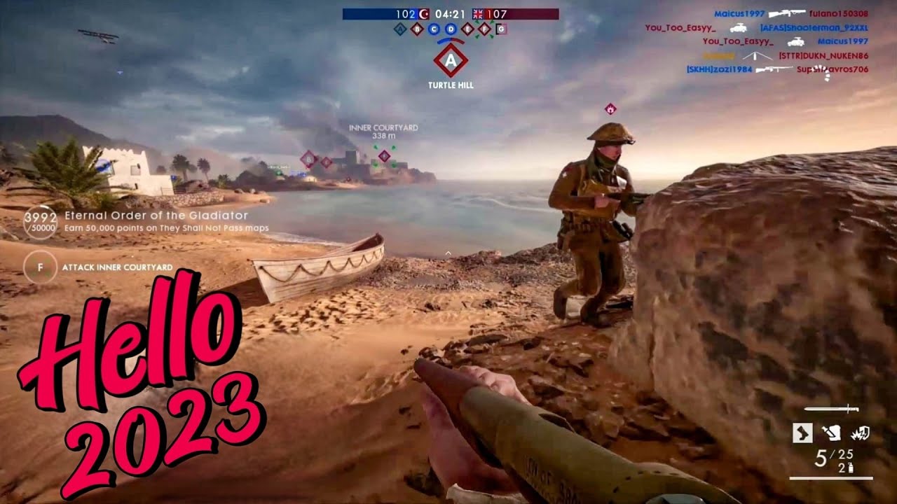 Battlefield 1 Highlights #️⃣23 (Happy New Year)
