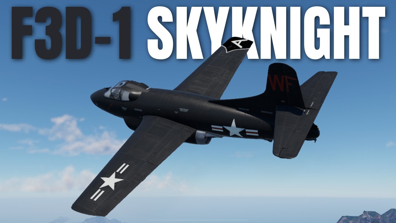 War Thunder Mobile | F3D-1 | Sexy Trash