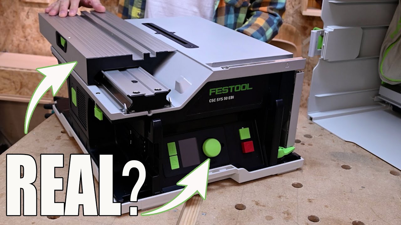 ✅ &iquest;La MEJOR SIERRA de MESA? 👉 FESTOOL CSC SYS 50 EBI. UNBOXING en ESPA&Ntilde;OL