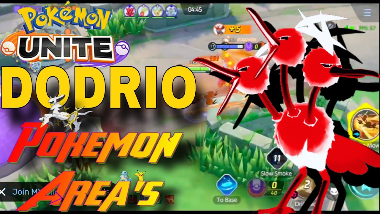 DODRIO POWER OFF 📴 | POKEMON UNITE DODRIO LIKE #video #viral 
