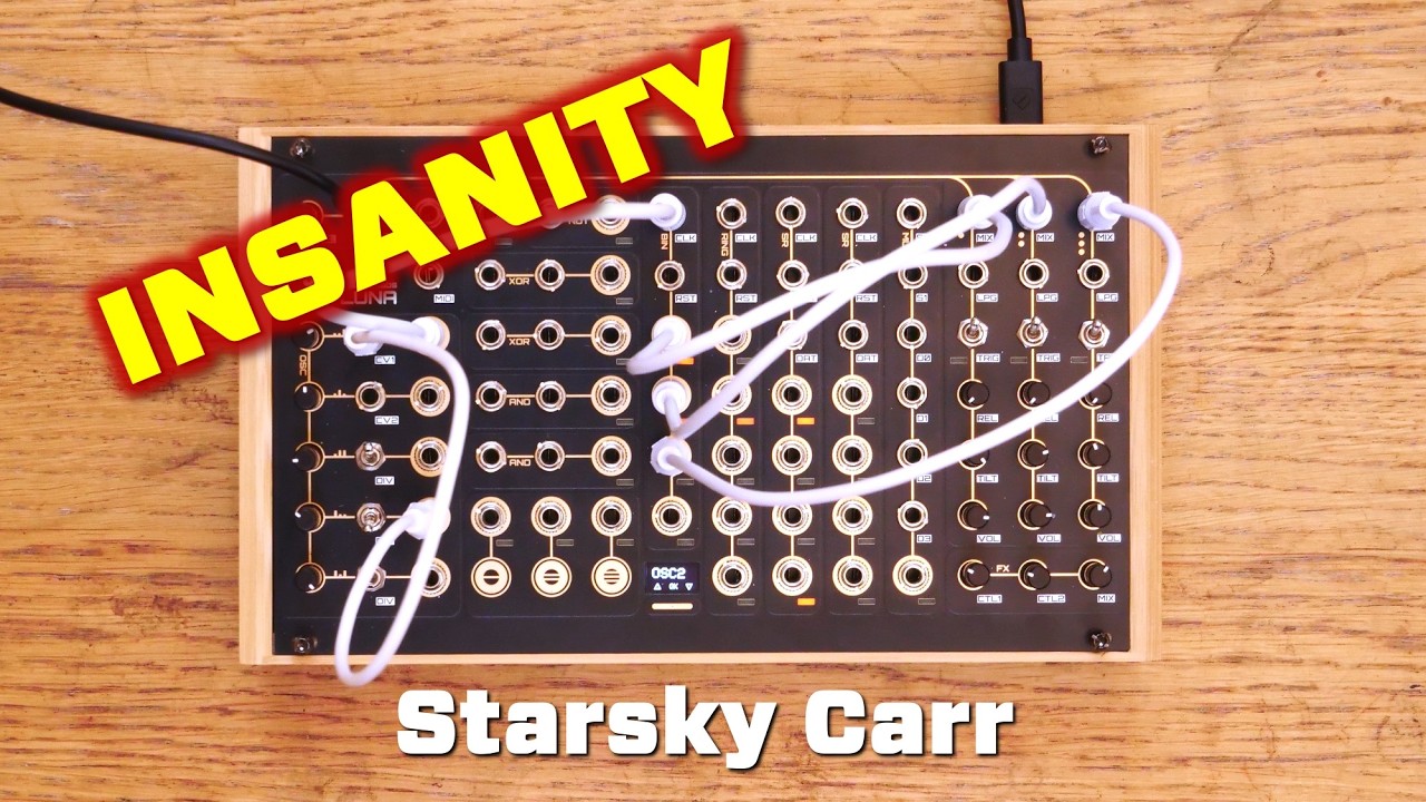 The Weirdest Synth Architecture Ever? The Luna Lunetta Synth Explained