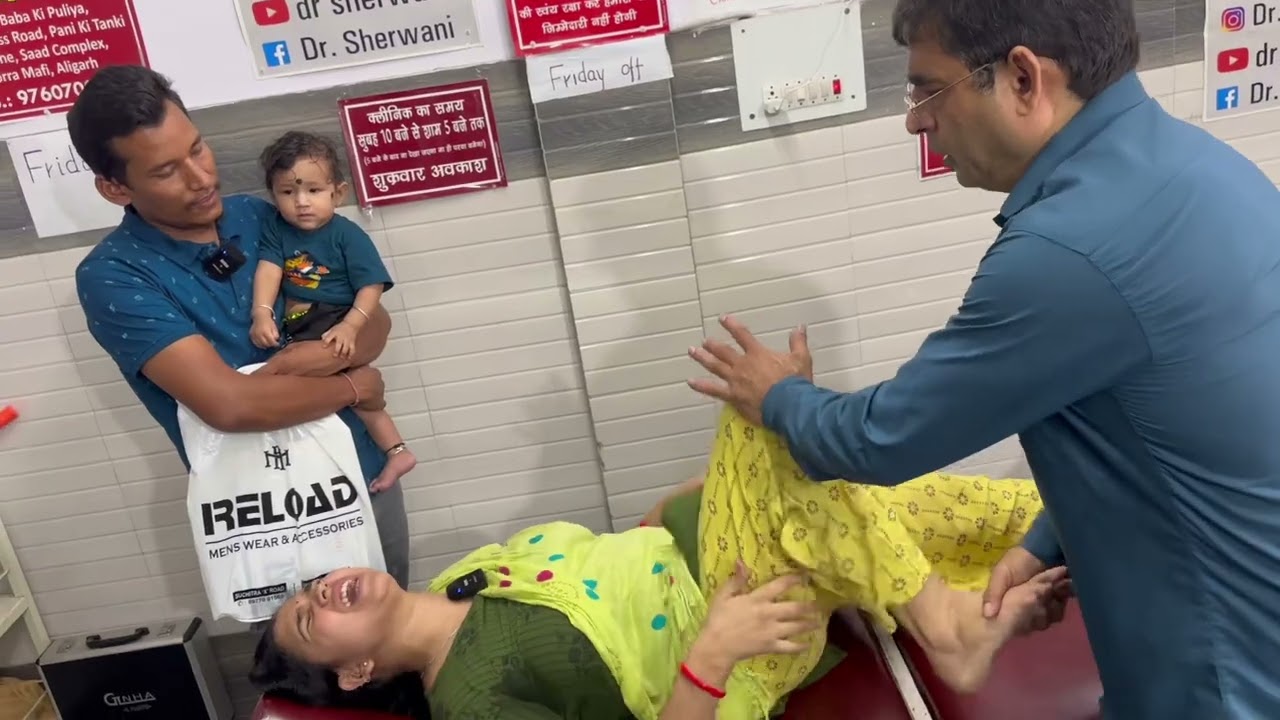 Chiropractic sciatica cervical हुआ अब हमेशा ख़त्म spine care adjustmentbest treatment in up Aligarh
