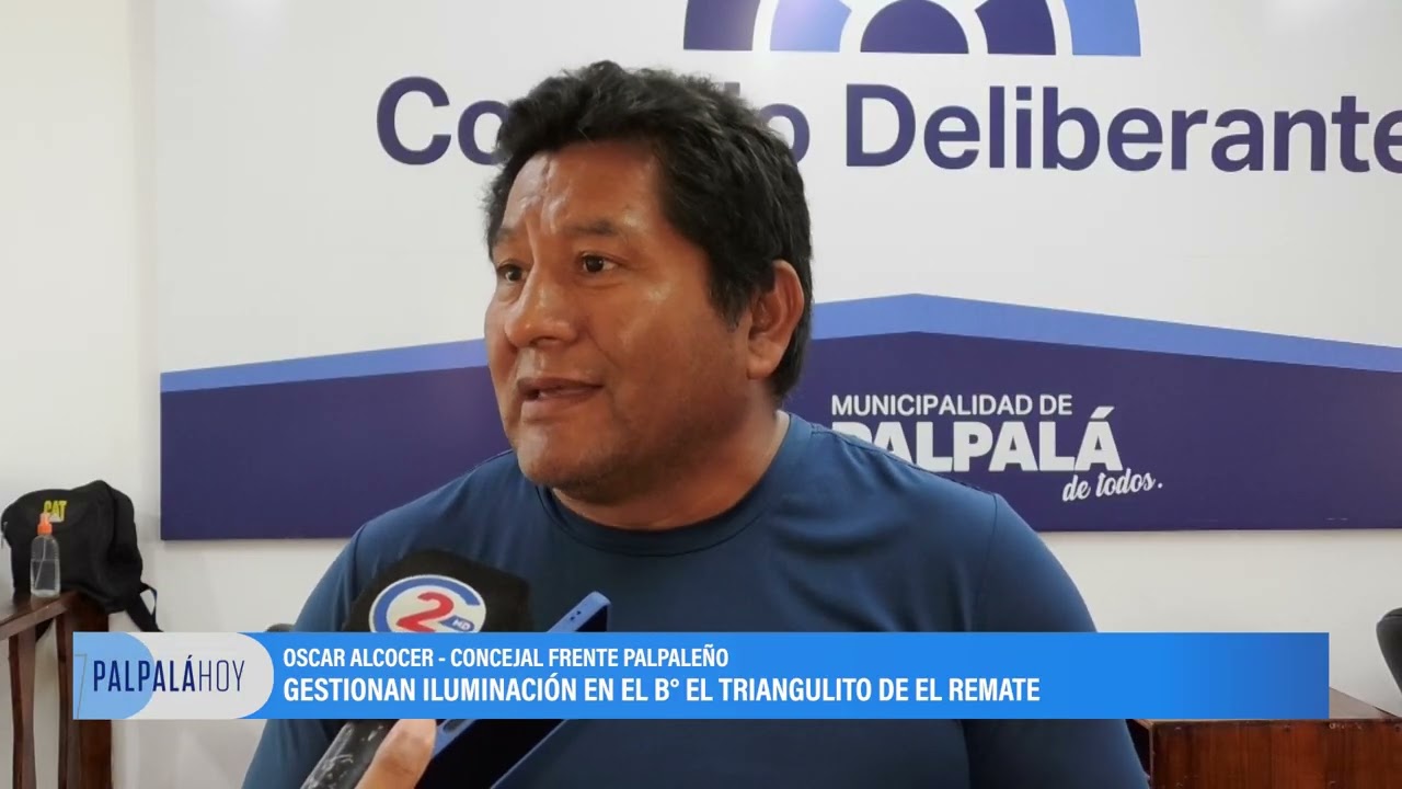 Palpalá: gestionan iluminación en barrio El Triángulo de El Remate