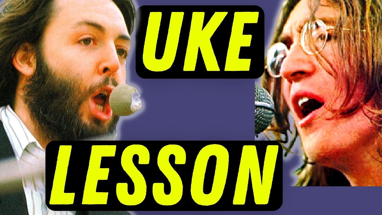 Ukulele Beatles Tutorial & Play Along!  