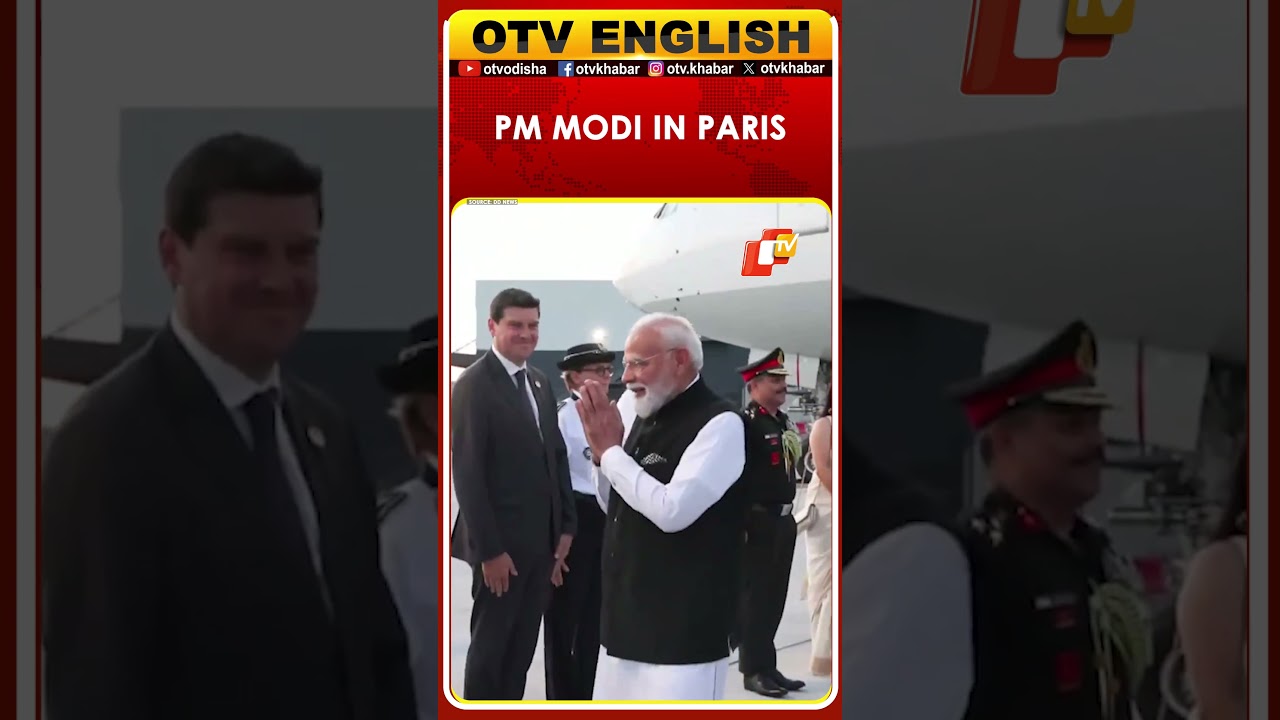 France | PM Modi Arrives In Paris For Bilateral Talks And VivaTech Summit | OTV