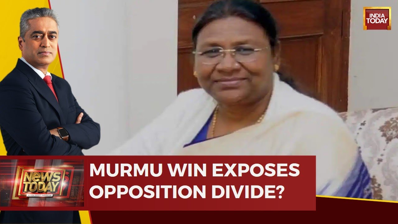 News Today With Rajdeep Sardesai | Droupadi Murmu: India's First Tribal President Is Here!